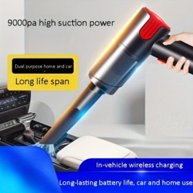 Wired-silver Car vacuum cleaner wireless usb charging car vacuum cleaner home handheld mini desktop vacuum cleaner portable